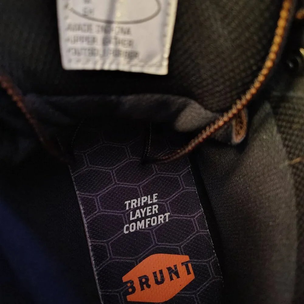 BRUNT MENS LEATHER WORK BOOTS - Picture 5 of 10